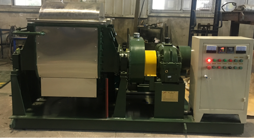 捏合機的出料方式